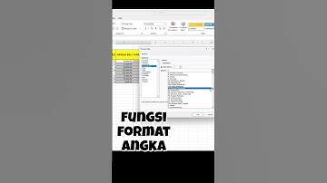 Belajar Fungsi Excel - Format Angka #excel #exceltips #microsoftexcel
