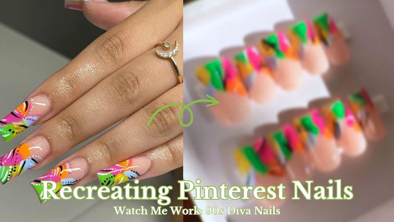 Pinterest Nails: 60+ Ideas For Wedding [Best Looks 2024] | Marble nail  designs, Nail art designs, Rhinestone nails