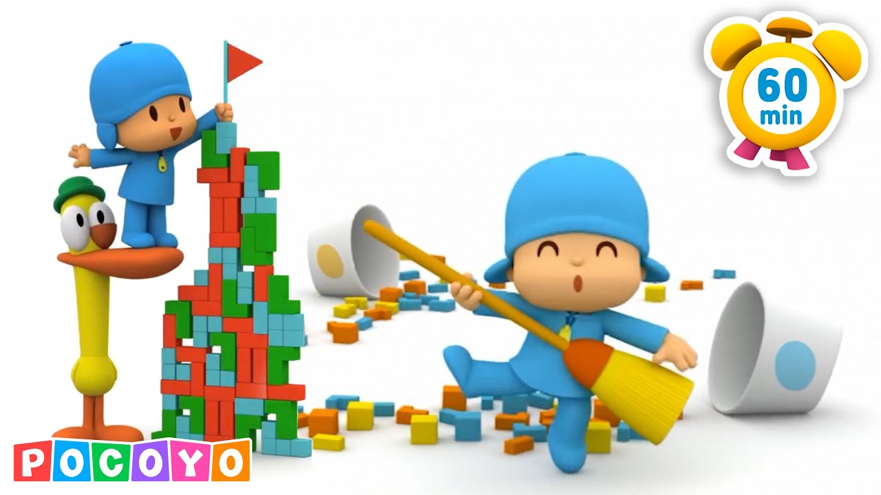 😄 Ayudemos a Pocoyó a limpiar la casa 😄| POCOYÓ en ESPAÑOL LATINO | [60 min]