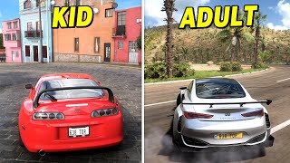 Playing Forza As A Kid Vs As An Adult