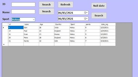 Visual Basic .Net : Search in Database - DataGridView BindingSource Filter