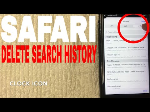 ✅ How To Delete Safari Search History On iPhone and iPad 🔴