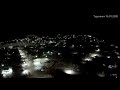 Дрон над Туруханском ночью в -35