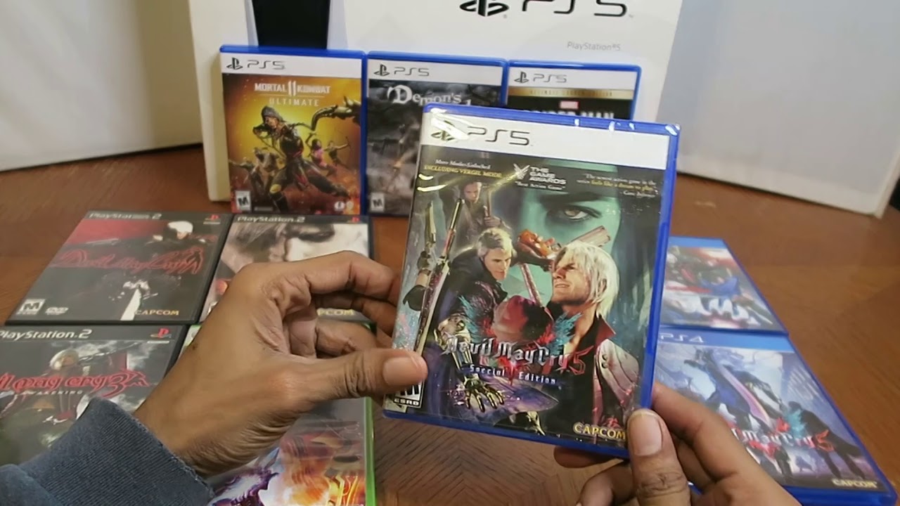 CUSTM REPLACEMENT CASE NO DISC Devil May Cry 5 Special Editin PS5 SEE  DESCRIPTIN 13388580026