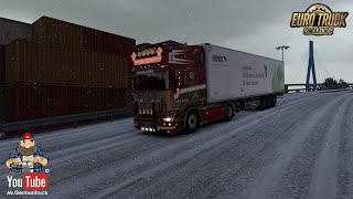 [ETS2 v1.53] Realistic Brutal Graphics & Weather Winter Snow v1.1