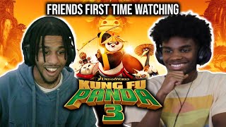 My Friend has NEVER Watched *Kung Fu Panda 3* (Commentary/Reaction)