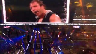 WrestleMania 32 - Dallas, Texas - Dean Ambrose entrance - Apr 4, 2016
