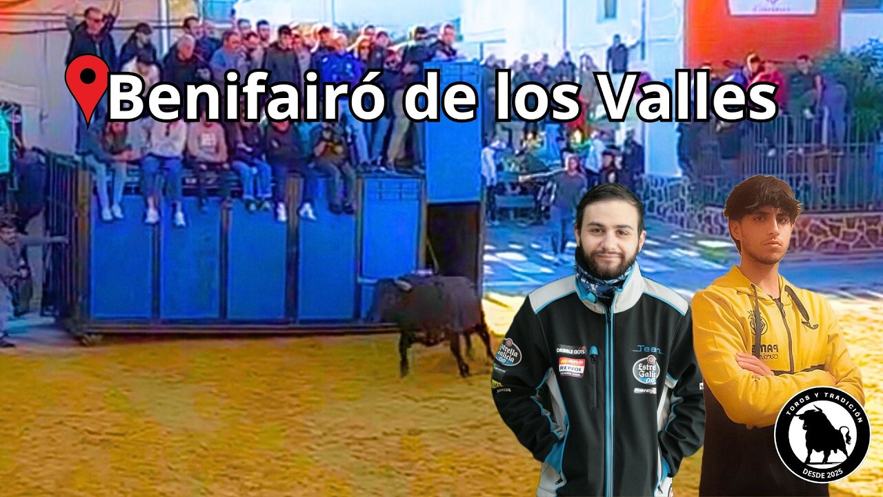 Toros Benifairó de los Valles!! Cogida a la tarde con el de Guadalest!! 21-02-2026