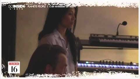 50 mn inside Planète People - Anggun and Florent Pagny in the studio