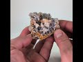 Vidéo: Cérusite, baryte, galène, Mibladen, Maroc, 295 grammes