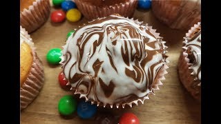 Творожные маффины с начинкой из конфет m&m's и апельсиновыми цукатами, ваши дети будут в восторге Творожные маффины с начинкой из конфет m&m's и апельсиновыми цукатами, ваши дети будут в восторге