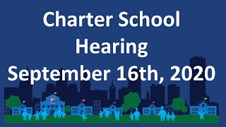 BPS | 9/16/20 Charter School Hearing