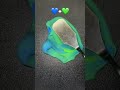 Title: Blue + Green Clay Mixing ASMR 💙💚