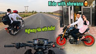 Ride with shewana guys 😍 | Highway ride with standard bullet 350 ❤️