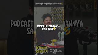 podcast pertanyaannya sama terus🤣 • nopek Novian praz teguh PWK #shorts