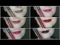 Kat Von D Liquid Lipstick Swatches