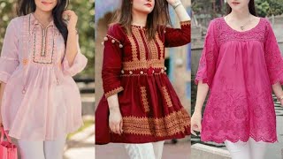 Short Kurti Designs For Jeans || Cotton Short Kurtri Designs 2020|| Latest Printed Kurti Style Ideas