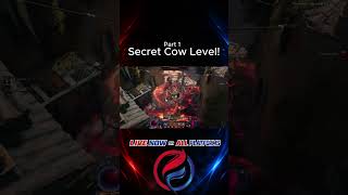 Secret Cow Level - Pt.1 #d4 #diablo4 #lordofhatred #cowlevel #secret #guide #warlock #barbarian