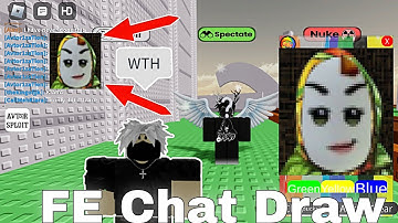 Roblox Script FE Chat Draw, роблокс скрипты, FE Chat Art