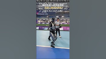 Đại hội Thể thao Robot hình người Thế giới khai mạc: Cuộc chiến tốc độ diễn ra hấp dẫn!