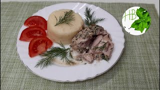 КУРОЧКА в сливочном соусе. УЖИН без хлопот. Невероятно ВКУСНО! #курица #рецептдуховка #ноткавкуса