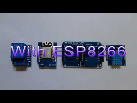 Monitor System with ESP8266 (ESP-12)