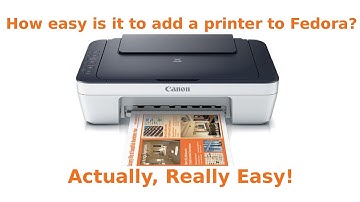 How Easy is it to Setup a Printer In Fedora Linux?