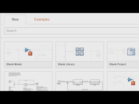 Simulink Start Page - YouTube