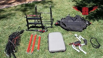 BlackHawk Kestrel Frame Assembly PART 1 - Main Frame & Netting