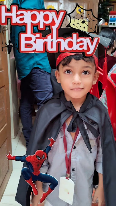 4th Happy birthday ambadi 🥰🥰❤️ #youtubeshorts #shorts @aadhimom9419