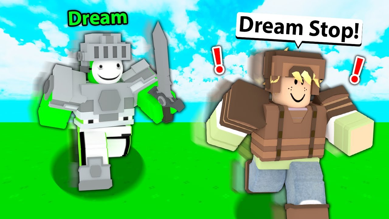 DREAM in Roblox Bedwars... - YouTube