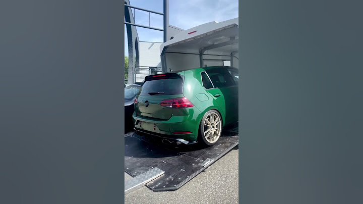 Golf MK7.5 R with 2.5 TFSI engine 🔥😎 @gry_r800 #golfr #vwgolf #golf7 #rs3