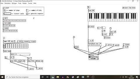 Euclidean rhythm and scale construction