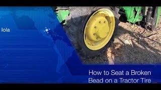 How to Set the Bead on a Tractor Tire Rim (Resetting A Tire Bead)