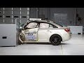 2013 chevrolet cruze driverside small overlap iihs crash test