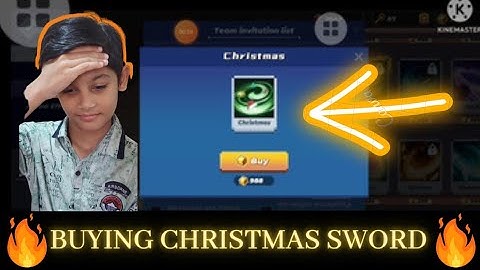 Buying Christmas SWORD EFFECT In Blockman Go