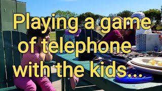 Sharing exciting news with the kids via a game of telephone. by Adventures with Angus 66 views 1 year ago 2 minutes, 11 seconds