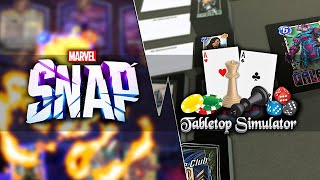 I Imported ALL of Marvel Snap into Tabletop Simulator