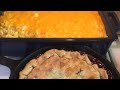 OLD SCHOOL MAC AND CHEESE AND OLD SCHOOL BLACKBERRY SKILLET COBBLER ON FACEBOOK LIVE