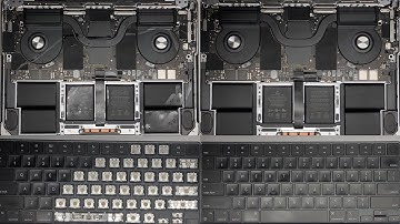 2021 14" Inch M1 MacBook Pro A2442 Disassembly Coffee Liquid Spill Sticky Keyboard Cleanup Repair