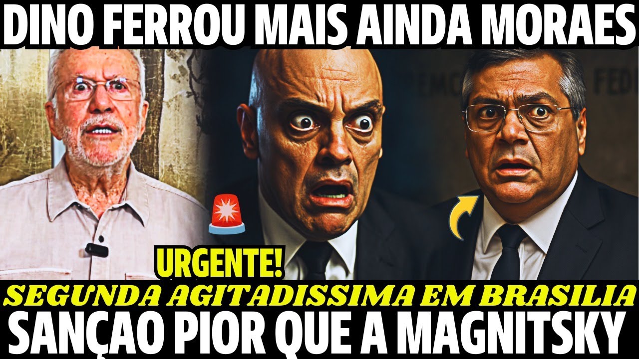 BOMBA DINO PIOROU A SITUAÇÃO DE M0RAES LA ISSO É MUITO PIOR QUE MAGNITSK