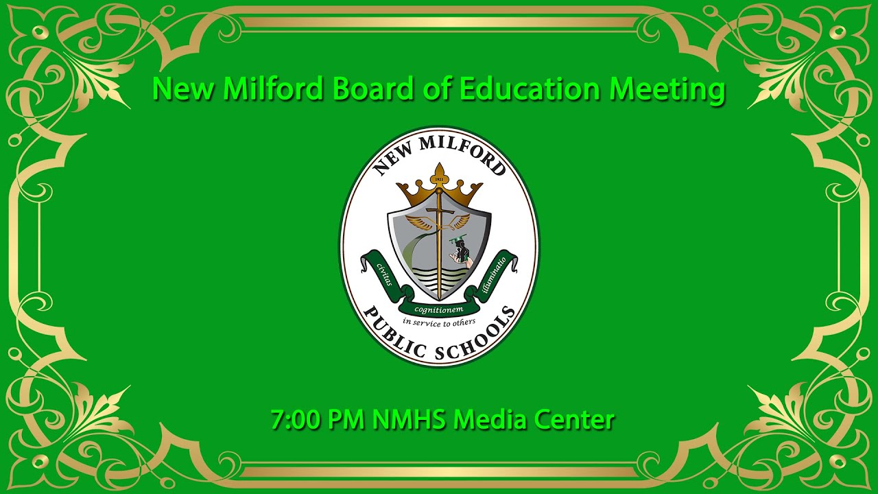 12/21/21 New Milford Board of Education Meeting