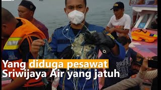 Video amatir Potongan pesawat sriwijaya air SJ182 #short #Sriwijaya air