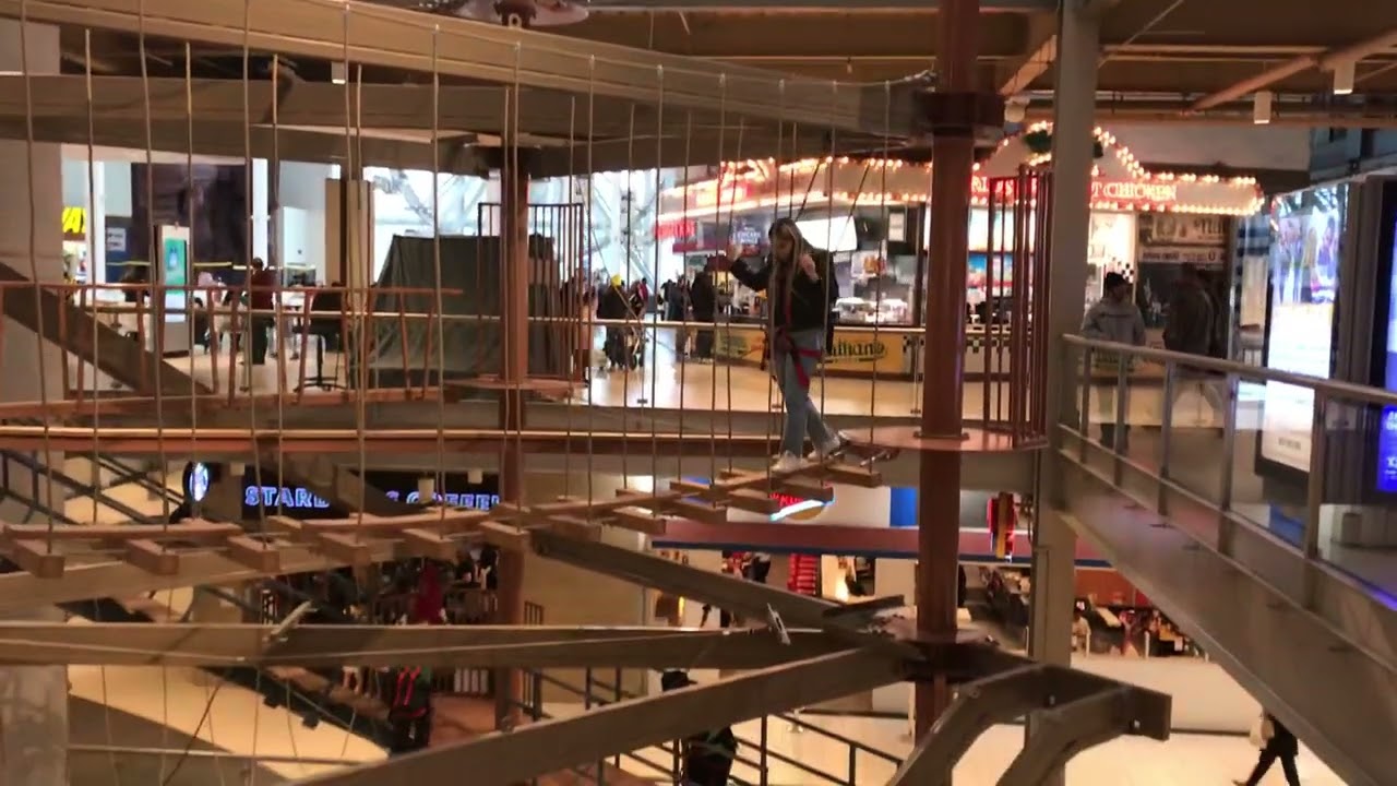 World s Tallest Indoor Ropes Courses YouTube