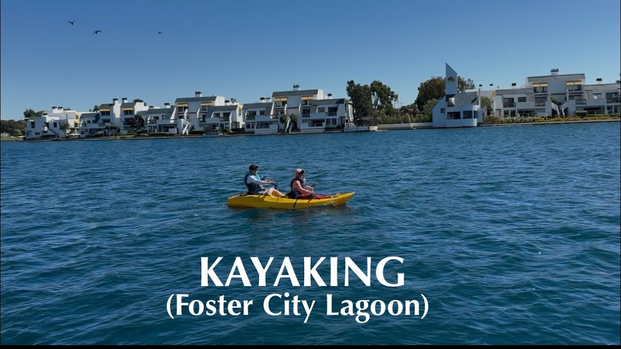 KAYAKING, Central Lake, Foster City, Ca