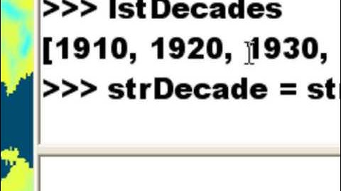 Week 12:  5) Arcpy.sa Application: Processing Climate  Rasters