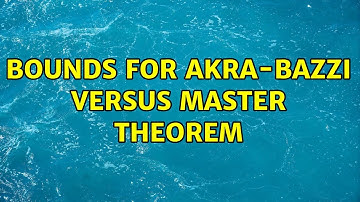 Bounds for Akra-Bazzi versus Master theorem