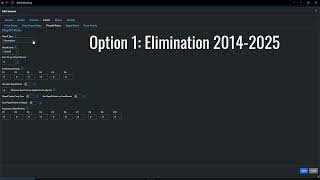 #3057 Oval Playoff Options