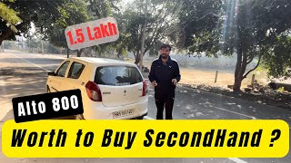 Alto 800 worth to buy second hand ? | Hatchback under 1.5 Lakh