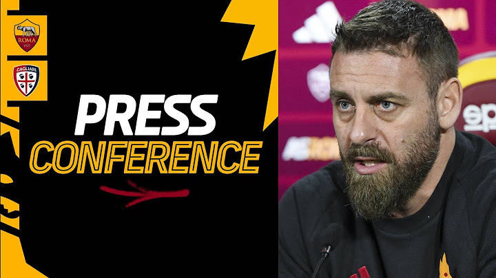 🟨 LIVE 🟥 La conferenza stampa di Daniele De Rossi alla vigilia di Roma-Cagliari